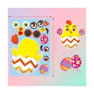 GonLei 24 hojas de calcomanías faciales para niños de_2