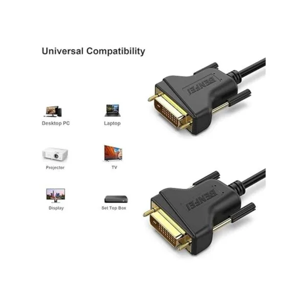 Cable DVI a DVI Benfei DVID a DVID cable de doble enlace_3