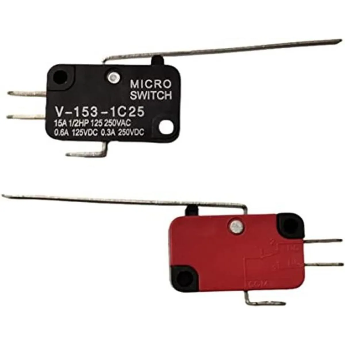 Szliyands 10 unids largo recto bisagra palanca SPDT 1 NO 1_1