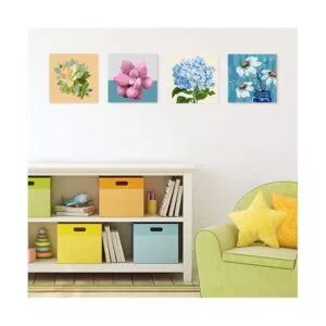 TINDAY Paquete de 2 pinturas enmarcadas por números para_3