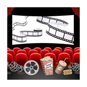 3 rollos de cinta de película para decoración de fiestas_3