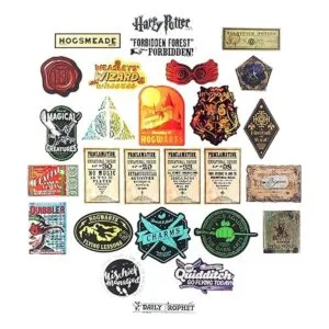 Potter Paquete de 60 calcomanías únicas que incluyen 5_2