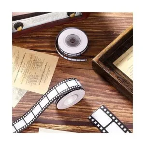 3 rollos de cinta de película para decoración de fiestas_7