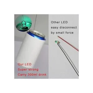 25 cables presoldados Micro Litz con cable blanco SMD LED_4