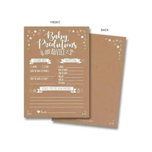 50 tarjetas de predicción y consejo rústicos para baby_4