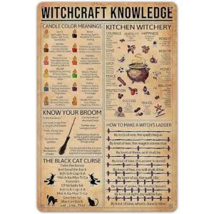 SmartCows Cartel vintage de conocimiento de brujería_1