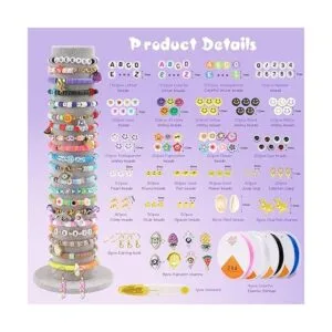Kit de fabricación de pulseras de cuentas de arcilla 2_3