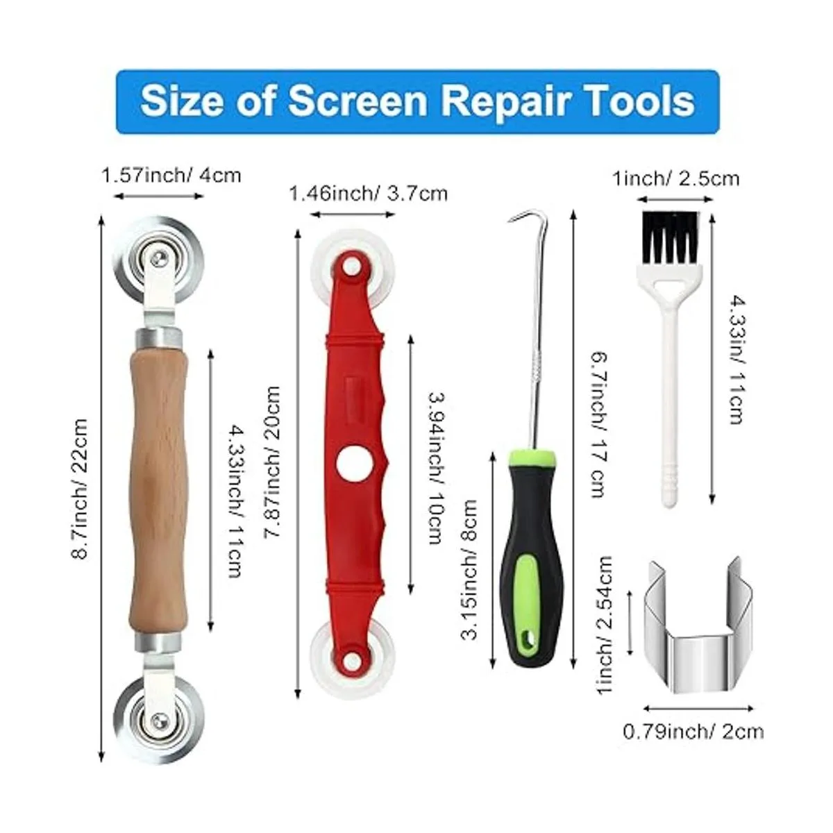 Kit de reparación de pantalla de ventana kit de_2
