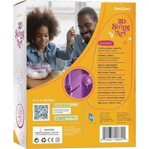 Kit de arte de cadena 3D para niños hace una linterna de_6