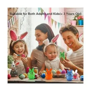 Paquete de 4 bolas de Pascua para niños y adultos_4