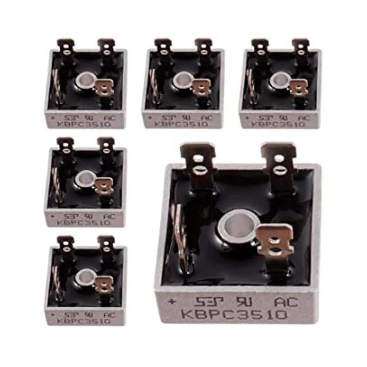 BOJACK KBPC3510 Diodos rectificadores de puente de 35 A_1
