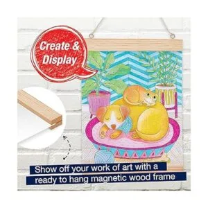 FaberCastell Arte de pared color por número padres de_4