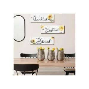 3 piezas de girasoles para decoración de pared de granja_4