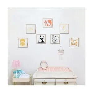 Paquete de 22 bonitas plantillas de bebé para decoración_7
