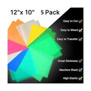 Puff Vinyl Transferencia de calor vinilo que brilla en la_5