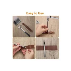 Boyistar Perforadora ovalada de 8 tamaños para cuero de 2_4