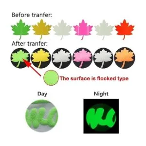 Puff Vinyl Transferencia de calor vinilo que brilla en la_3