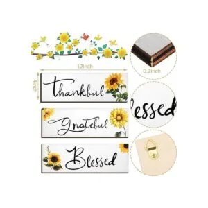 3 piezas de girasoles para decoración de pared de granja_2