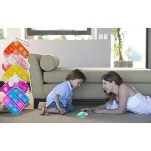 30 Pcs Tie Dye Squeeze Pop Bubble Simple Fidget Sensory_2