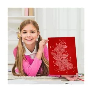 LIMOON Kit de papel colorido con estampado solar 24 hojas_5