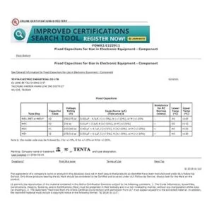 uxcell Condensador de seguridad polipropileno 1uF 275_5