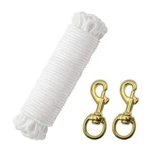 EKEV Cuerda para poste de bandera de 14 pulgadas de_1