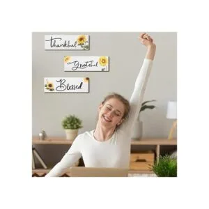 3 piezas de girasoles para decoración de pared de granja_6