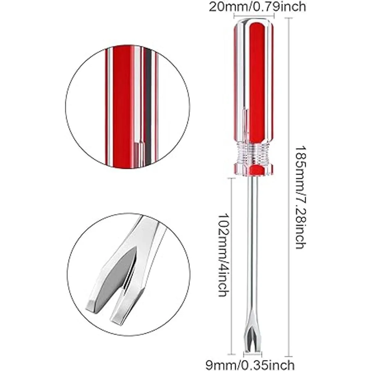 3 paquetes de removedor de tachuelas de 0.118 in con punta_2