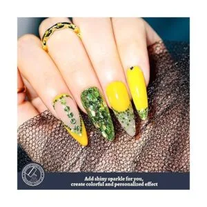 LEOBRO Brillantina de 5.64 onzas purpurina gruesa_6