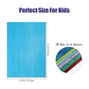 LIMOON Kit de papel colorido con estampado solar 24 hojas_2