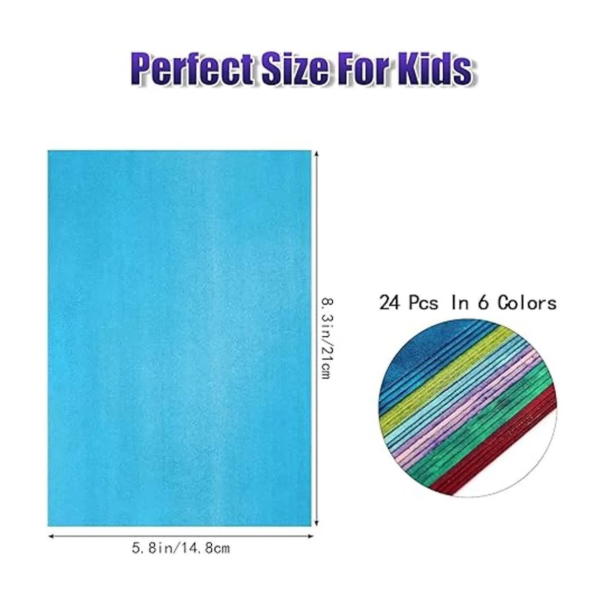 LIMOON Kit de papel colorido con estampado solar 24 hojas_2