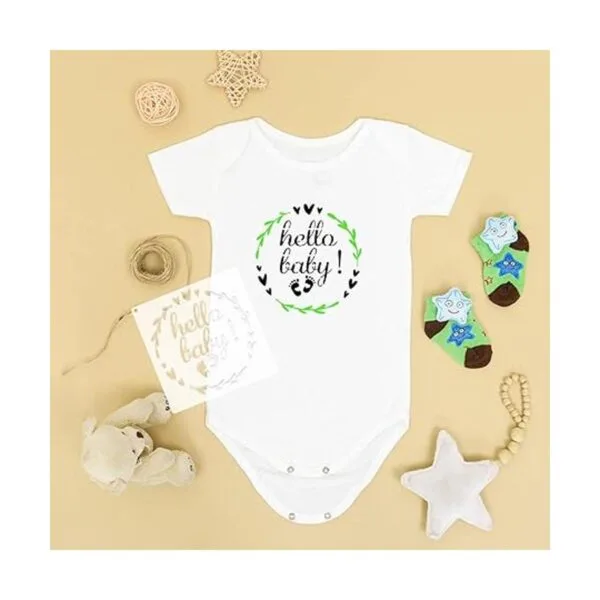 Paquete de 22 bonitas plantillas de bebé para decoración_5