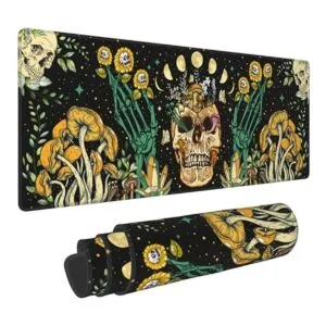 Alfombrilla de mouse para juegos de mariposas con forma de_2