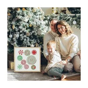 4 plantillas de Navidad para pintura plantillas de_4