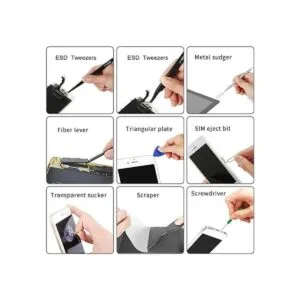 Kaisi kit de herramientas de reparación y pinzas abridores_6
