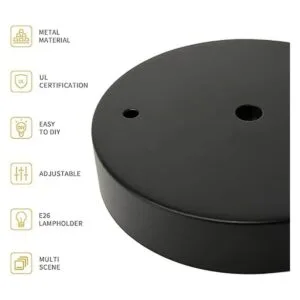 VTYXCTIGJ Kit de toldo de luz negro 4.7 pulgadas de EE._3