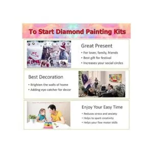 JATOK Kits de pintura de diamantes 5D para adultos_5