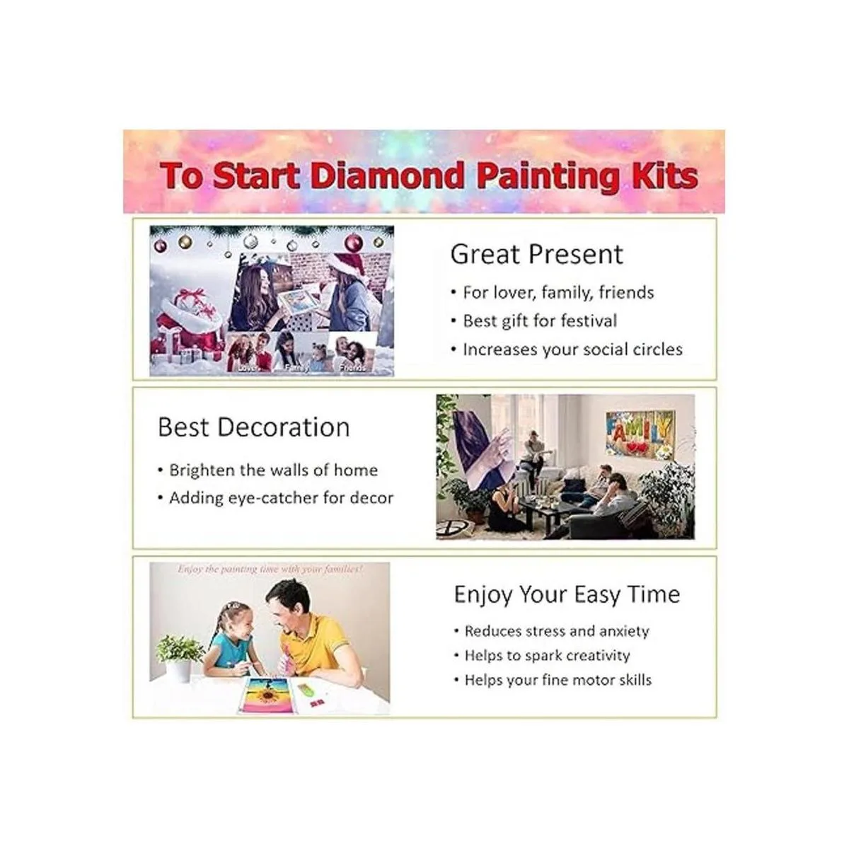JATOK Kits de pintura de diamantes 5D para adultos_5