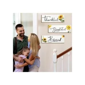 3 piezas de girasoles para decoración de pared de granja_3