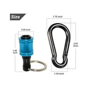 Saipe Juego de 6 piezas de barra de extensión de llavero_3