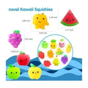 HSMQ Juego de 32 juguetes esponjosos Mochi para niños_2