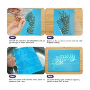 LIMOON Kit de papel colorido con estampado solar 24 hojas_7