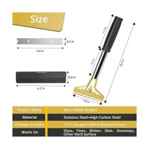 Boter Rascador de hoja de afeitar herramienta raspadora_3