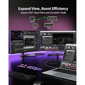 Silkland Cable Mini DisplayPort a DisplayPort 1.4 de 8K_2