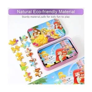 MZZOTOY Rompecabezas de princesa para niños de 4 a 8 años_2