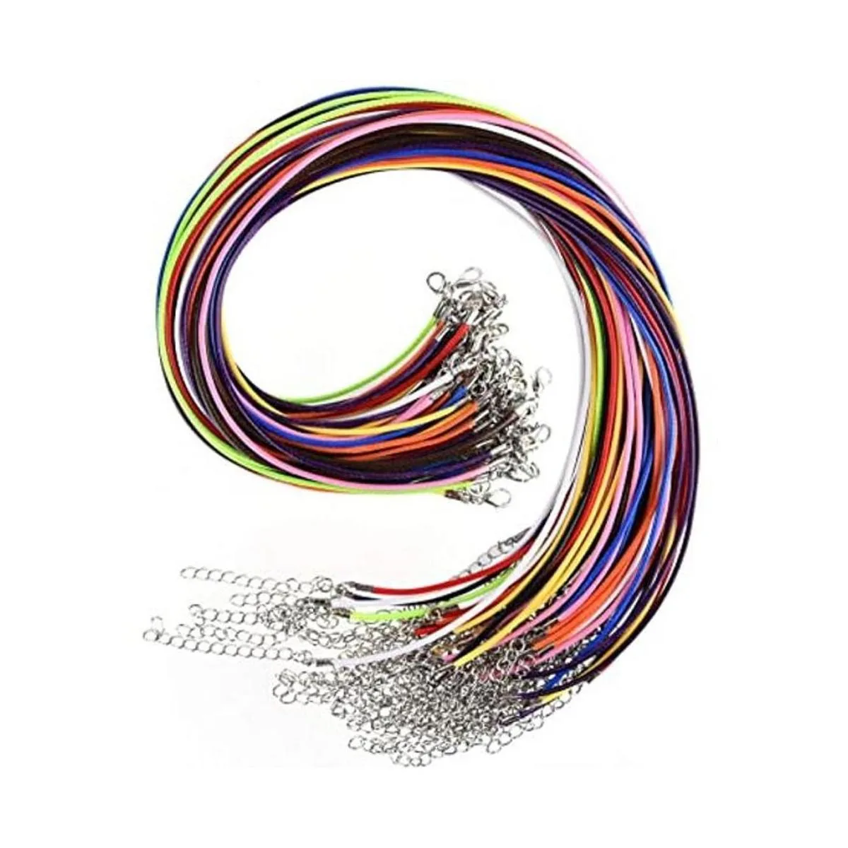 TUPARKA 60 piezas de 10 colores para collar de 0.079 in_1