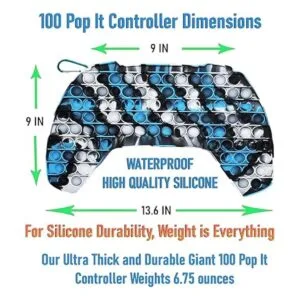 KINIA 100 juguetes sensoriales con llavero con forma de_2