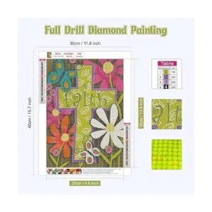 NAIMOER Kits de pintura de diamantes cruzados para adultos_2