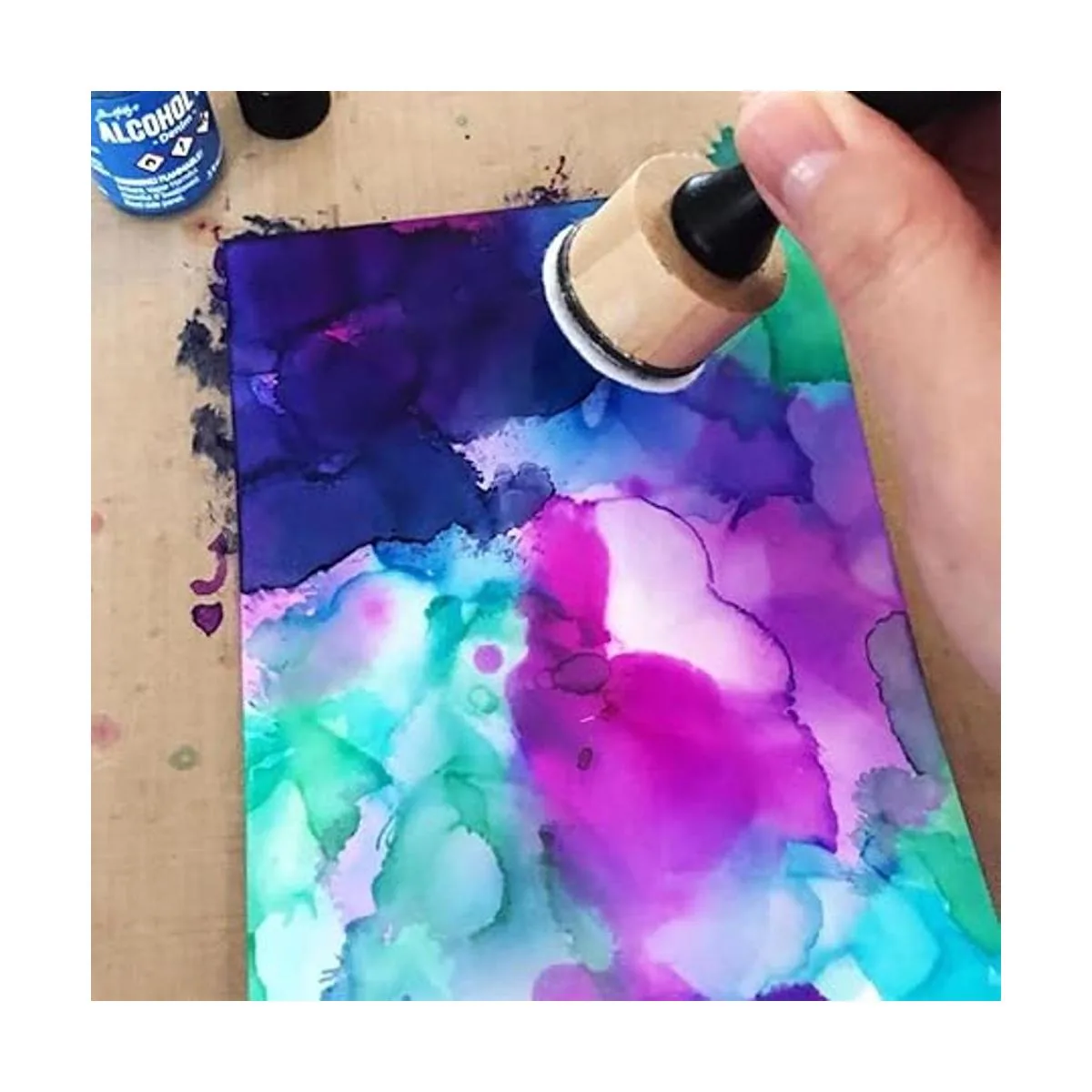 Juego de 57 herramientas aplicadoras de soplador de tinta_4