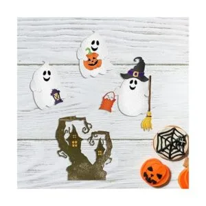 ALIBBON 2 troqueles de Halloween para hacer tarjetas y_3